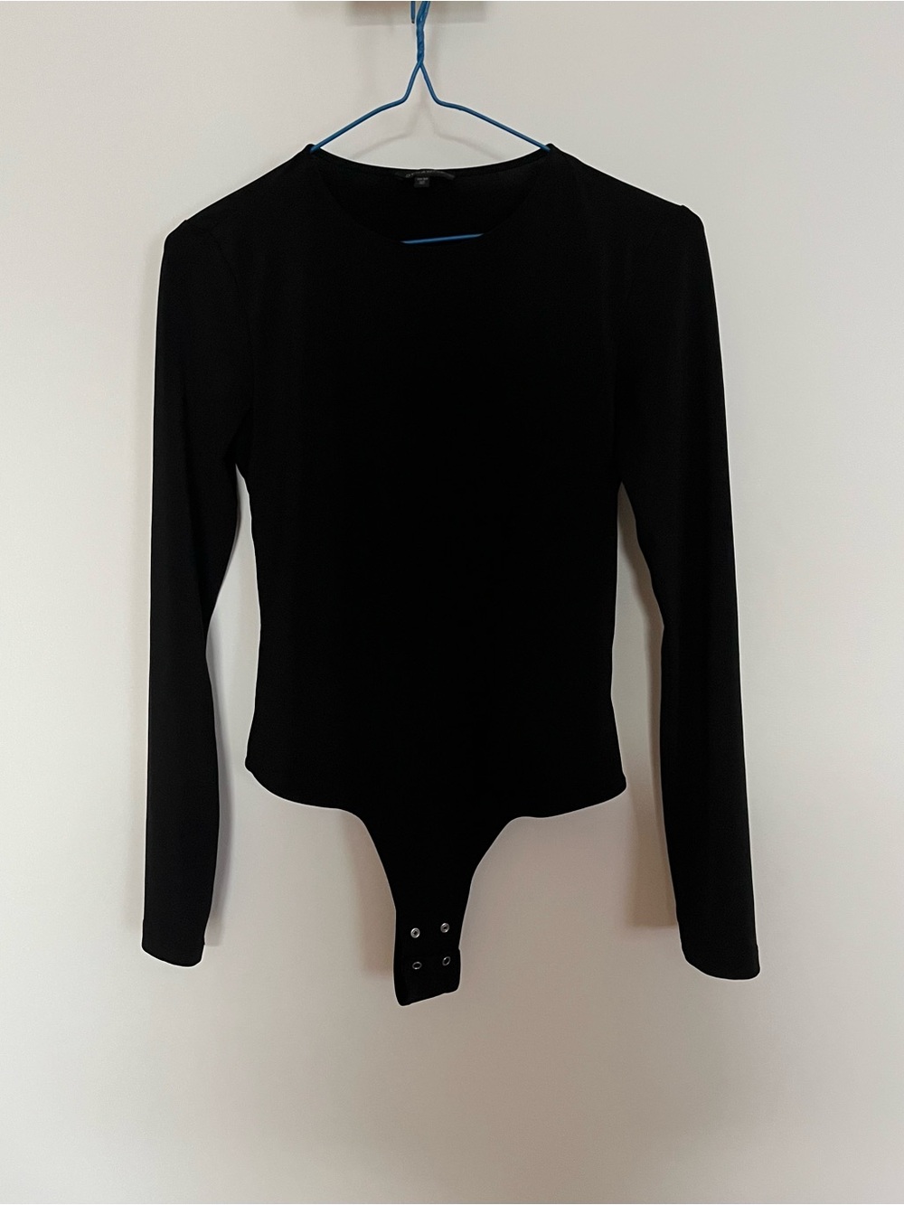 Dynamite Black Long-Sleeve Bodysuit